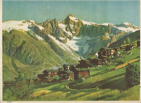 LAMINA 13872: Paisaje de montaña. Numero 200-4