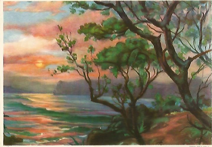 LAMINA 13864: Atardecer