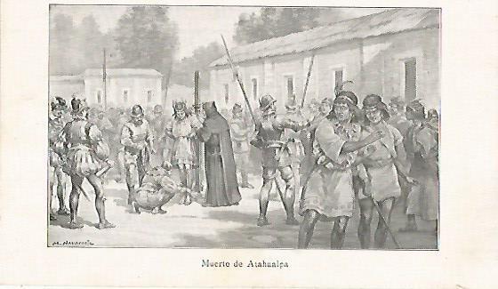LAMINA 13856: Muerte de Atahualpa
