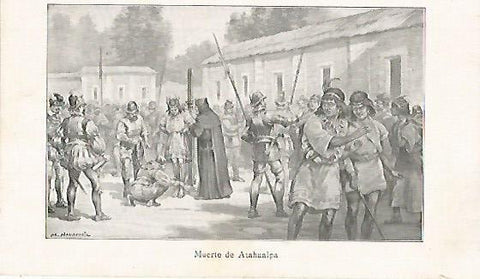 LAMINA 13856: Muerte de Atahualpa
