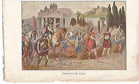 LAMINA 13853: Destruccion de Astapa