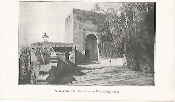 LAMINA 13831: Puerta Judiciaria de la Alhambra de Granada