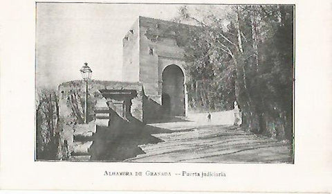LAMINA 13831: Puerta Judiciaria de la Alhambra de Granada