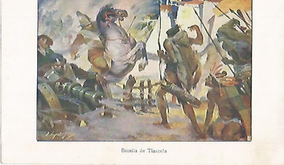 LAMINA 13820: Batalla de Tiascala