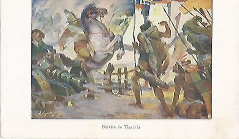 LAMINA 13820: Batalla de Tiascala