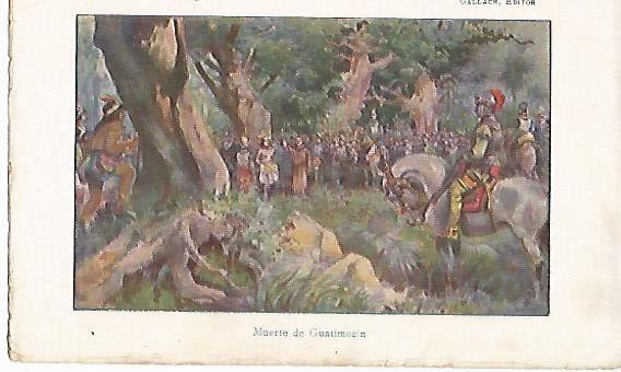 LAMINA 13817: Muerte de Guatimozin