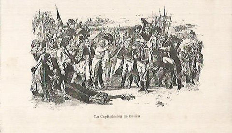 LAMINA 13854: Capitulacion de Bailen