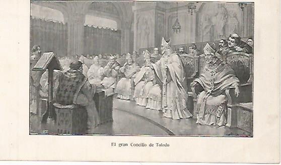LAMINA 13849: Concilio de Toledo