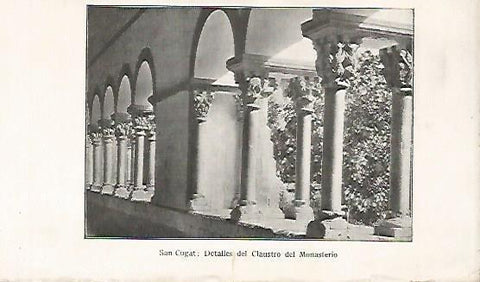 LAMINA 13842: Claustro del Monasterio de Sant Cugat del Valles