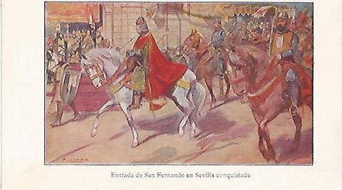 LAMINA 13839: Entrada de San Fernando en Sevilla