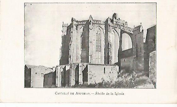 LAMINA 13837: Abside la iglesia de Castello d'Empuries
