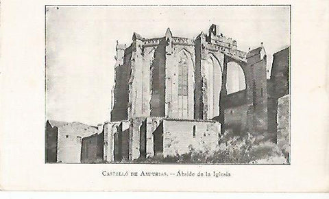 LAMINA 13837: Abside la iglesia de Castello d'Empuries