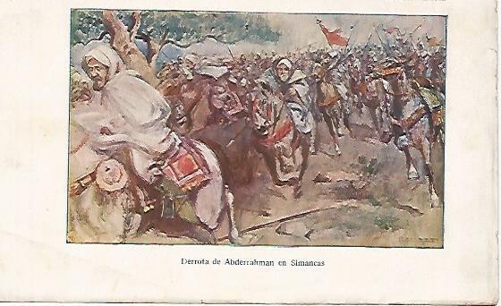 LAMINA 13844: Derrota de Abderraman en Simancas
