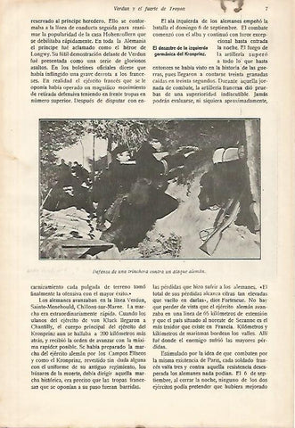 LAMINA 13736: Defensa de una trinchera contra los alemanes