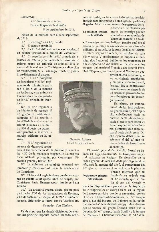 LAMINA 13734: El General Sarrail