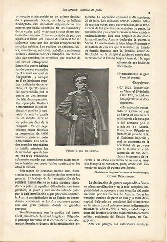 LAMINA 13631: Pedro I, rey de Serbia