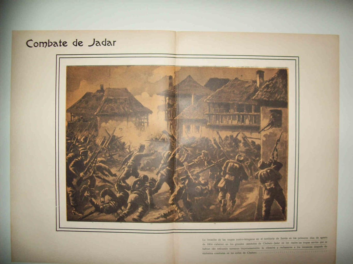 LAMINA 13630: Combate de Jadar