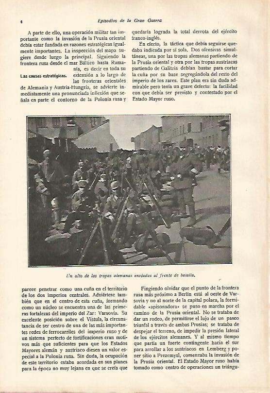 LAMINA 13649: Tropas alemanas preparadas para ir a la batalla