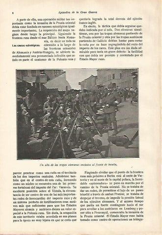LAMINA 13649: Tropas alemanas preparadas para ir a la batalla