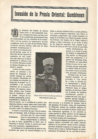 LAMINA 13647: Gran Duque Nicolas Nocolaievitch