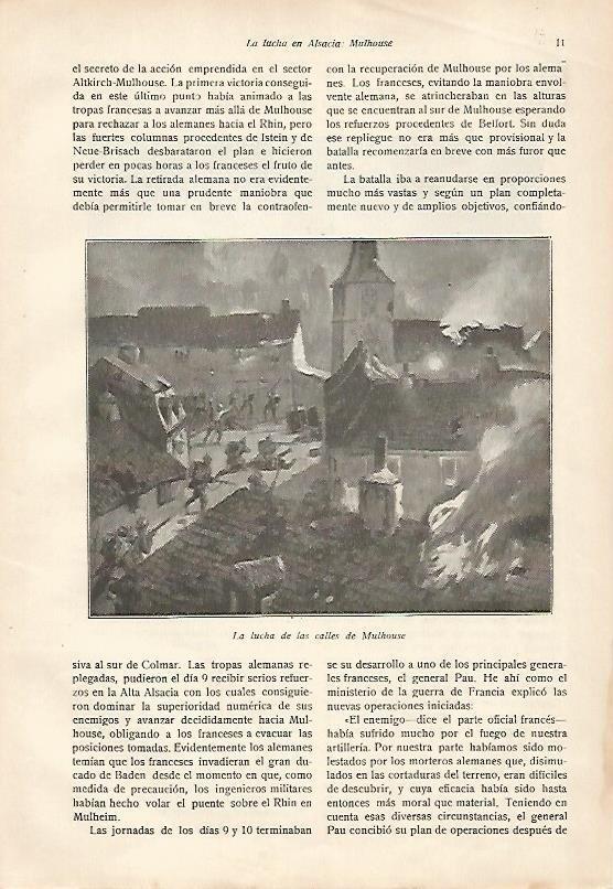 LAMINA 13618: Lucha en las calles de Mulhouse