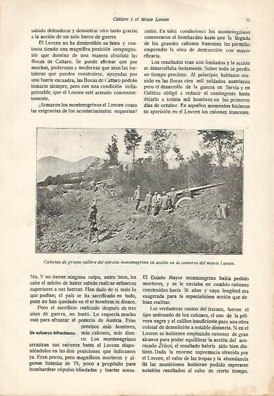 LAMINA 13646: Cañones de Montenegro en el monte Lovcen