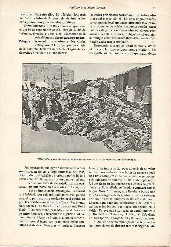 LAMINA 13644: Reservistas de Austria partiendo a la frontera de Montenegro 