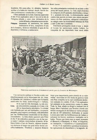 LAMINA 13644: Reservistas de Austria partiendo a la frontera de Montenegro 