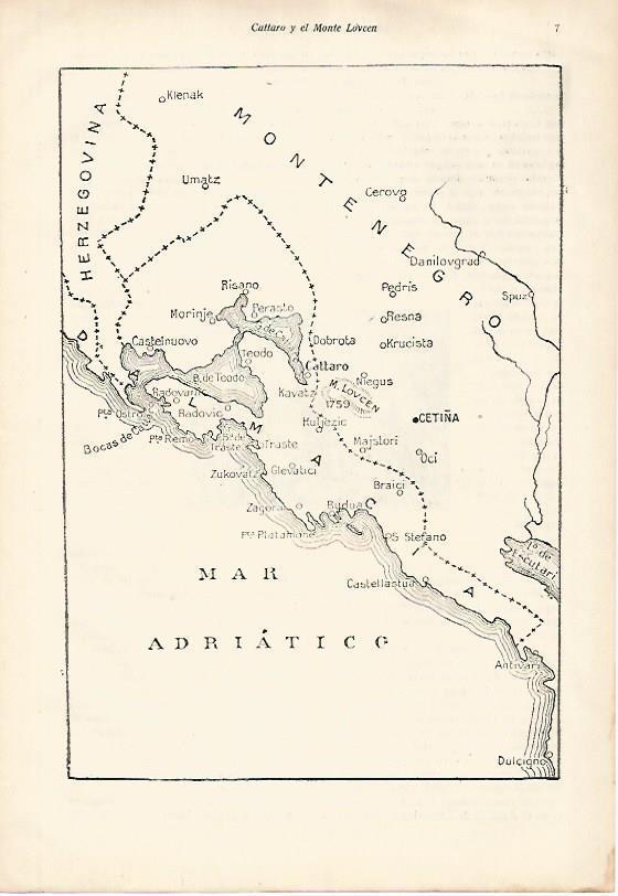 LAMINA 13642: Mapa de Montenegro