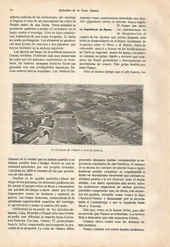 LAMINA 13594: La fortaleza de Namur 