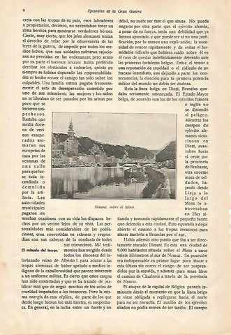 LAMINA 13590: Vista de Dinant, sobre el rio Mosa