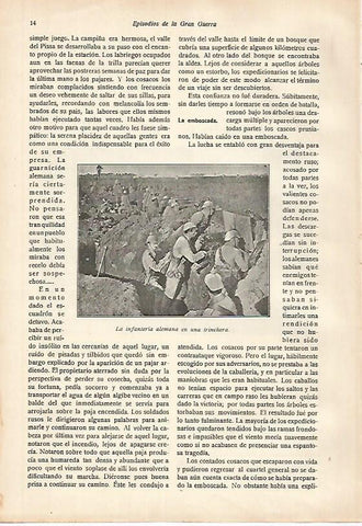 LAMINA 13654: Infanteria alemana en una trinchera