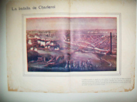 LAMINA 13597: La Batalla de Charleroi
