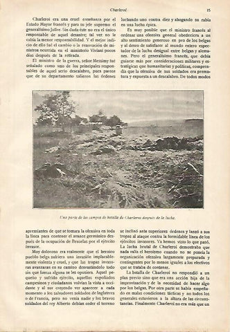 LAMINA 13603: Charleroi despues de la batalla