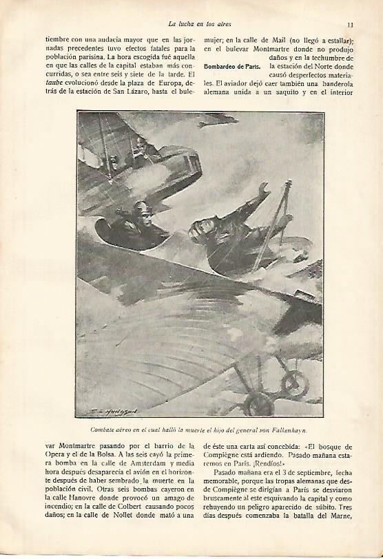 LAMINA 13706: Combate aereo, dibujo de Mudesung