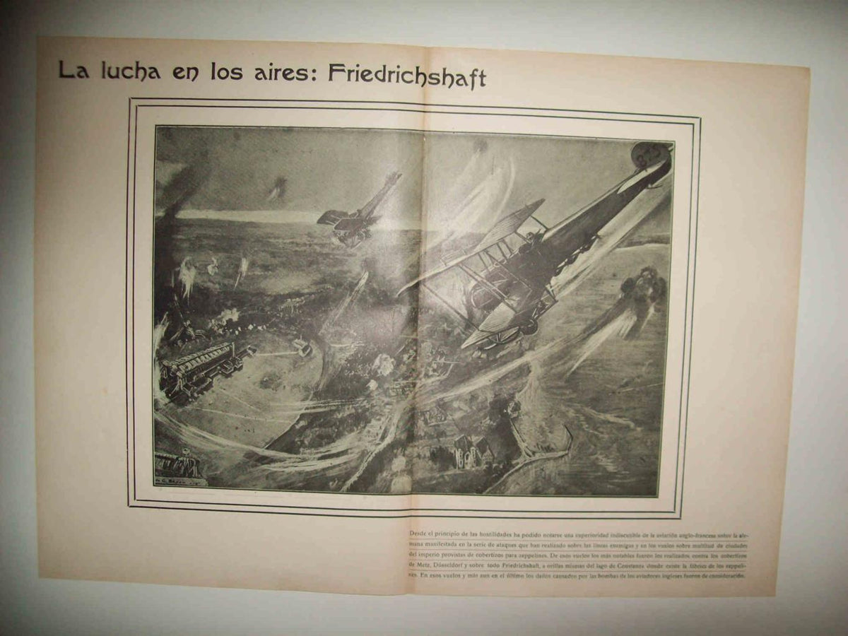 LAMINA 13701: La lucha en los aires: Friedrichshaft