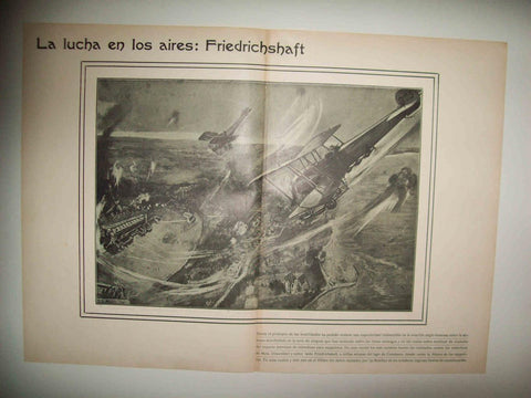 LAMINA 13701: La lucha en los aires: Friedrichshaft