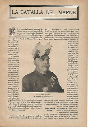 LAMINA 13717: El General Joffre