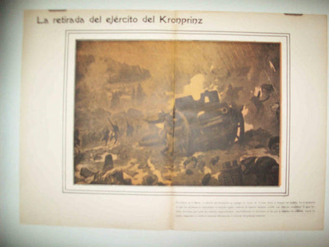 LAMINA 13733: La retirada del Ejercito del Kronprinz
