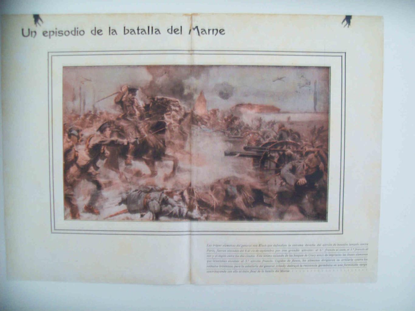 LAMINA 13718: Un episodio de la Batalla del Marne