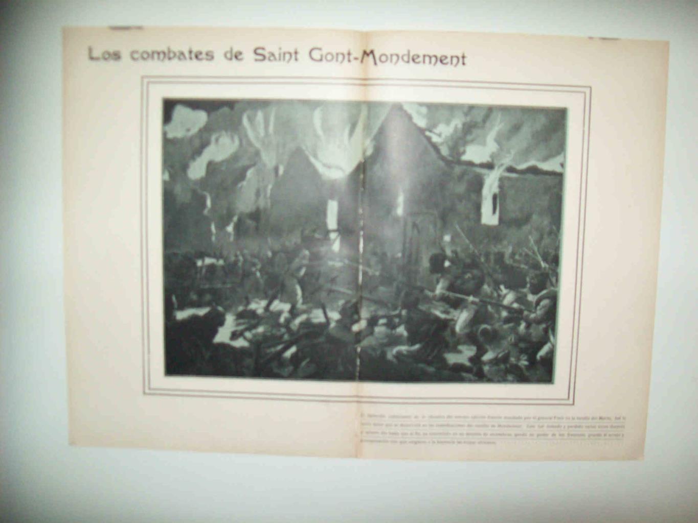 LAMINA 13725: Los combates de Saint Gont-Mondement
