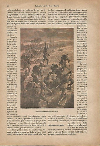 LAMINA 13669: Infanteria de Alemania al asalto