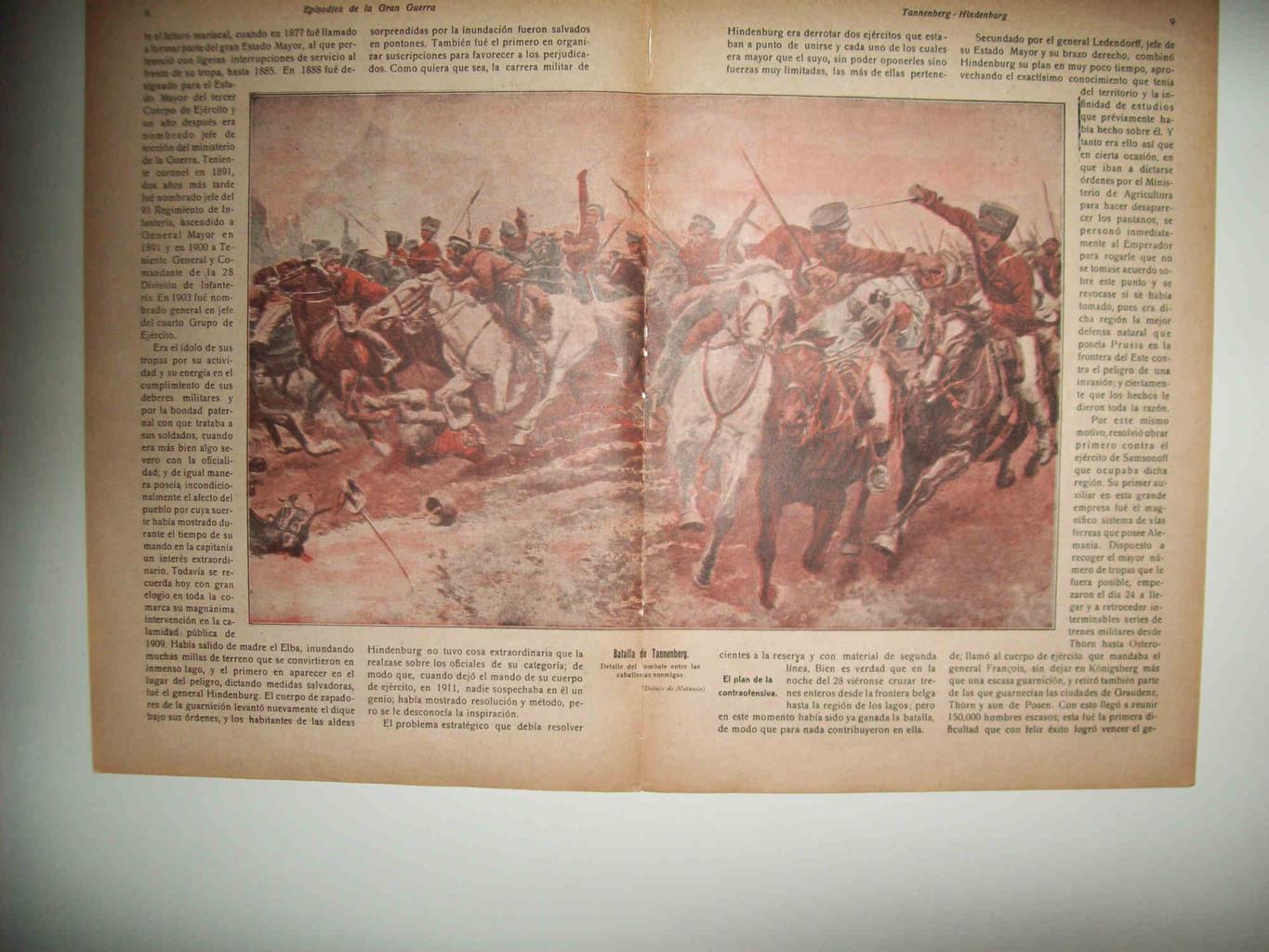 LAMINA 13668: Batalla de Tannenberg