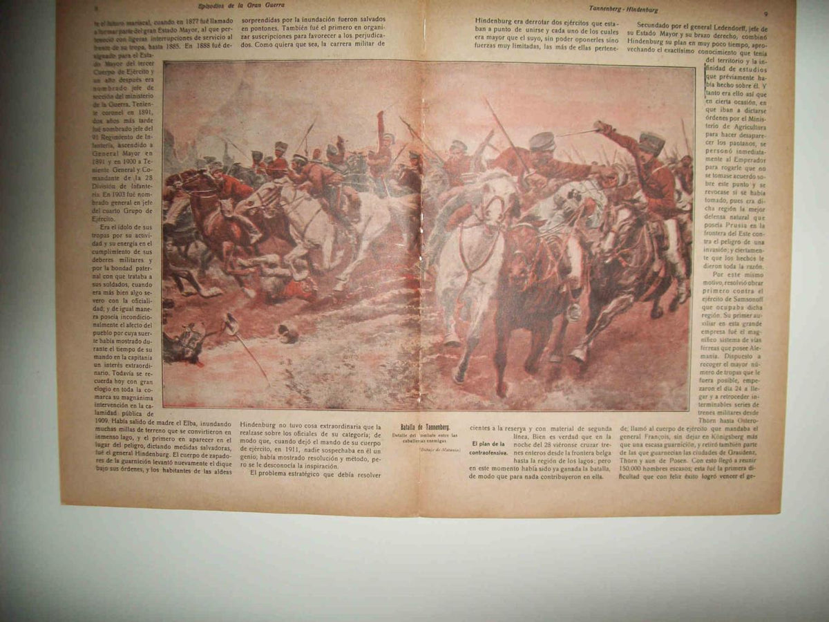 LAMINA 13668: Batalla de Tannenberg