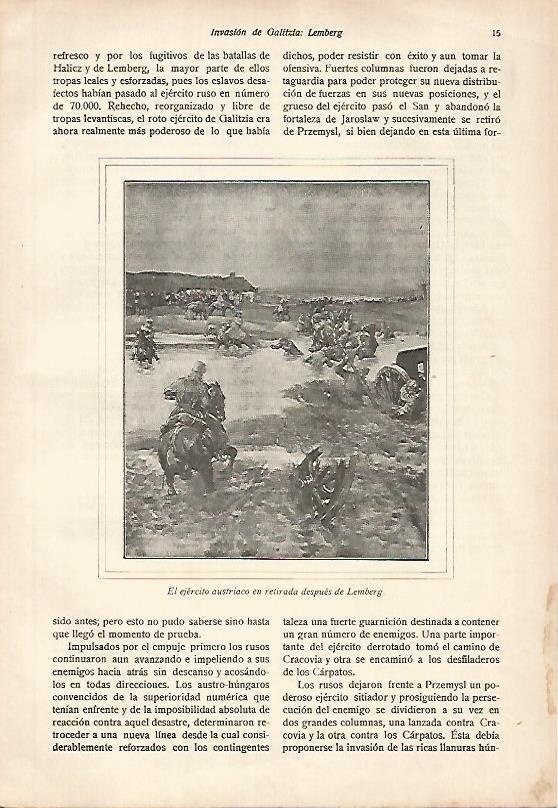 LAMINA 13664: El ejerecito de Austria en retirada
