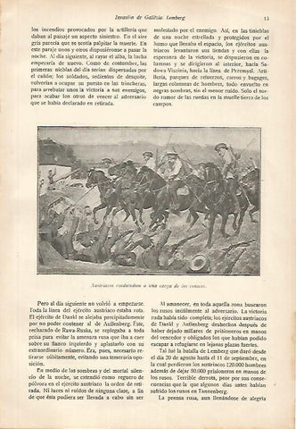 LAMINA 13663: Austriacos rindiendose a los cosacos