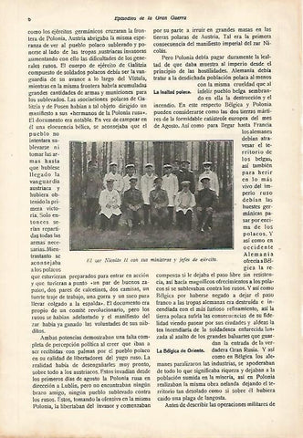 LAMINA 13675: El zar Nicolas II con sus ministros