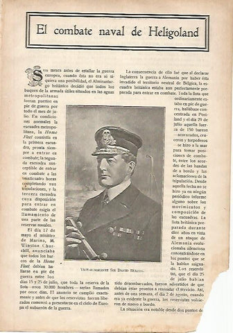 LAMINA 13681: EL Vicealmirante Sir David Beattv