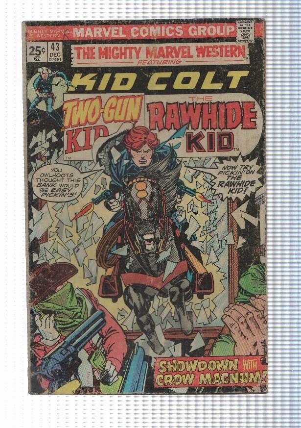 Mighty Marvel Wester vol. 1 num 43 - The Crow Magnum Gang. Reimpreso