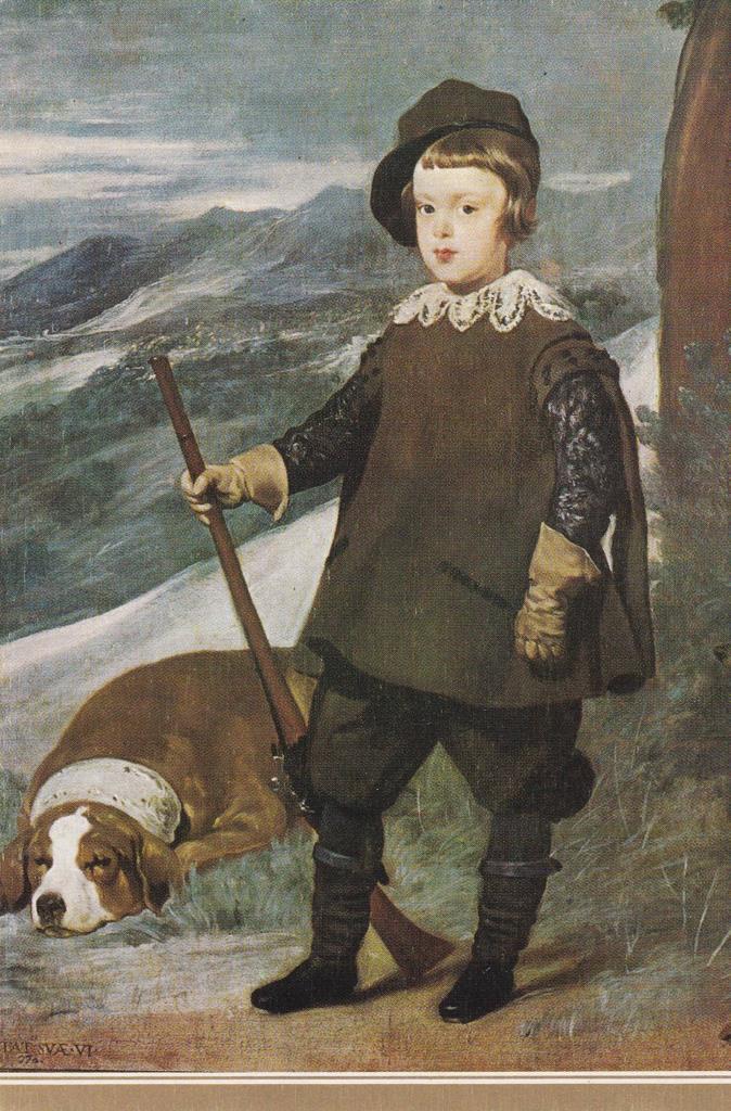 POSTAL B12306: VELAZQUEZ: EL PRINCIPE BALTASAR CARLOS. OLEO